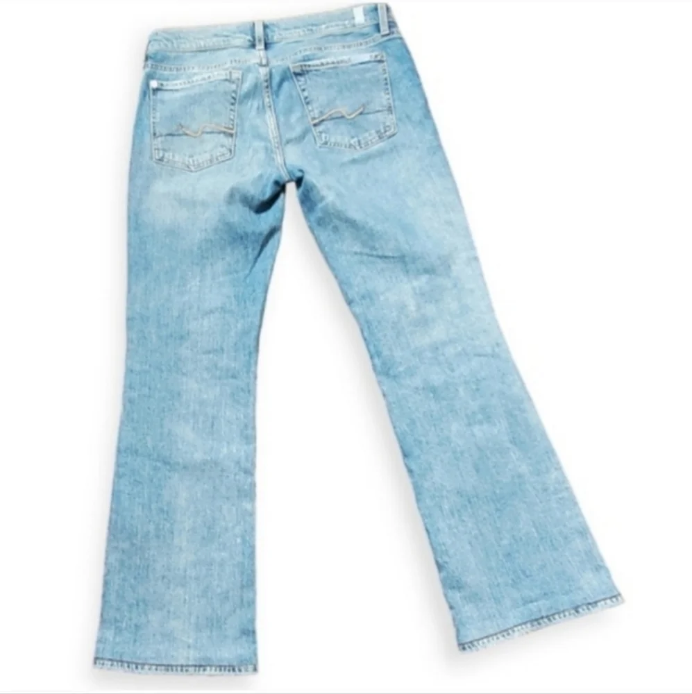 7 For All Mankind Light Wash Original Bootcut 29 - Picture 11 of 13